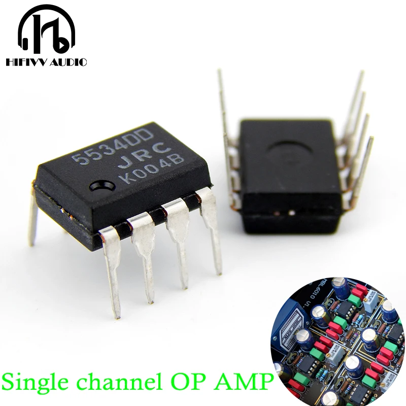 Япония JRC5534DD одноканальный op amp ЦАП предусилитель MBL6010 операционный усилитель JRC5534 микросхема