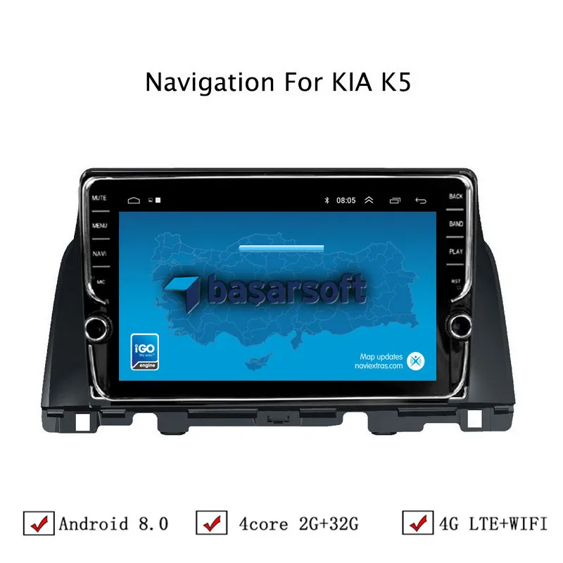 10 1 &quotAndroid 6 0/8 Автомобильная dvd навигационная система для Kia K5 Оптима 2017 2018
