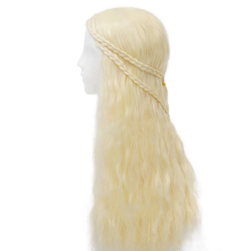 Игра Престолов Дейенерис Таргариен косплей парик для женщин Хэллоуин Новый