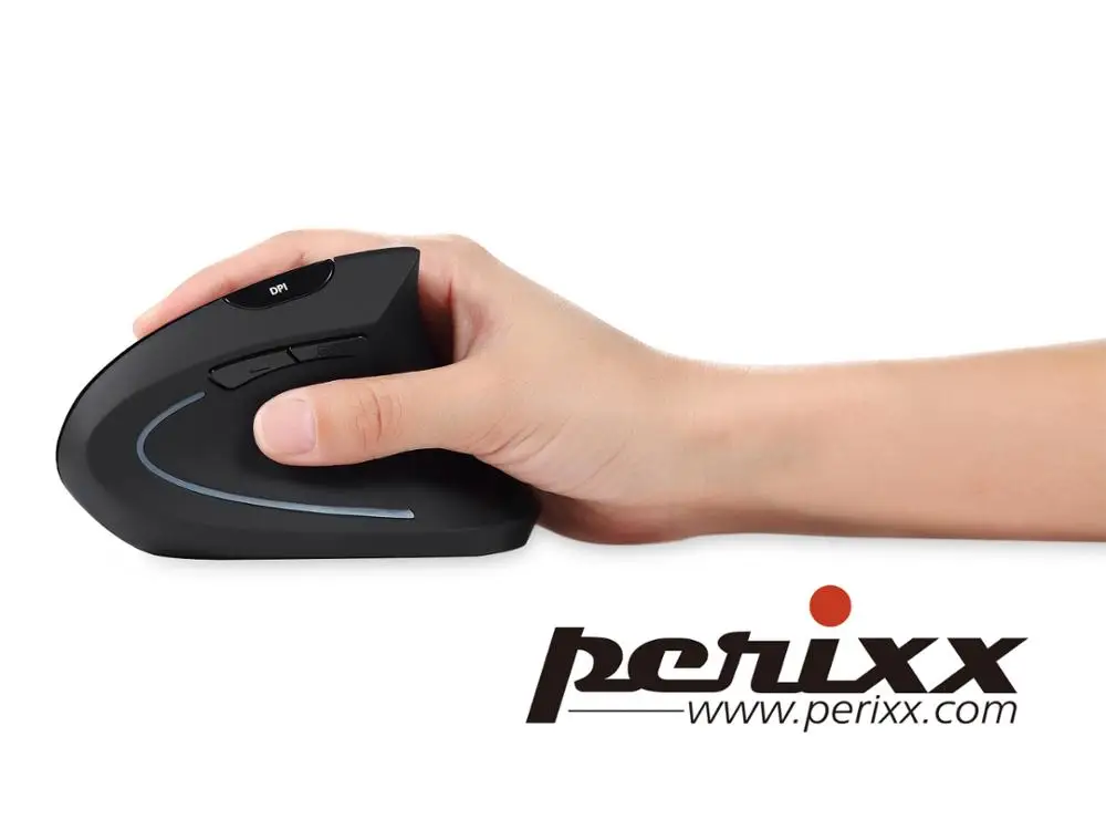 Оригинальная Германия Perixx PERIMICE-713 беспроводная Вертикальная Эргономичная мышь Анти мышь