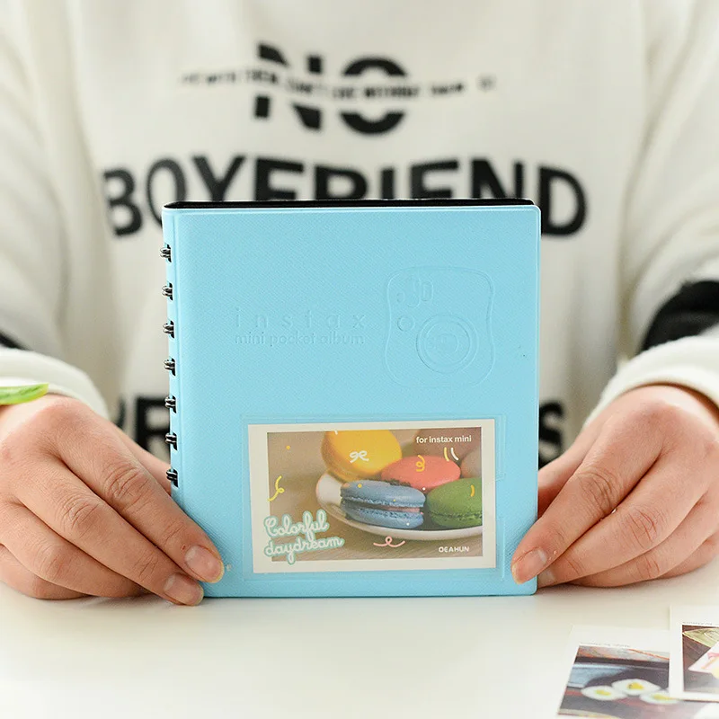 68 Карманы Мини Фотоальбом для Instant Polaroid Картина чехол ЖК дисплея с подсветкой