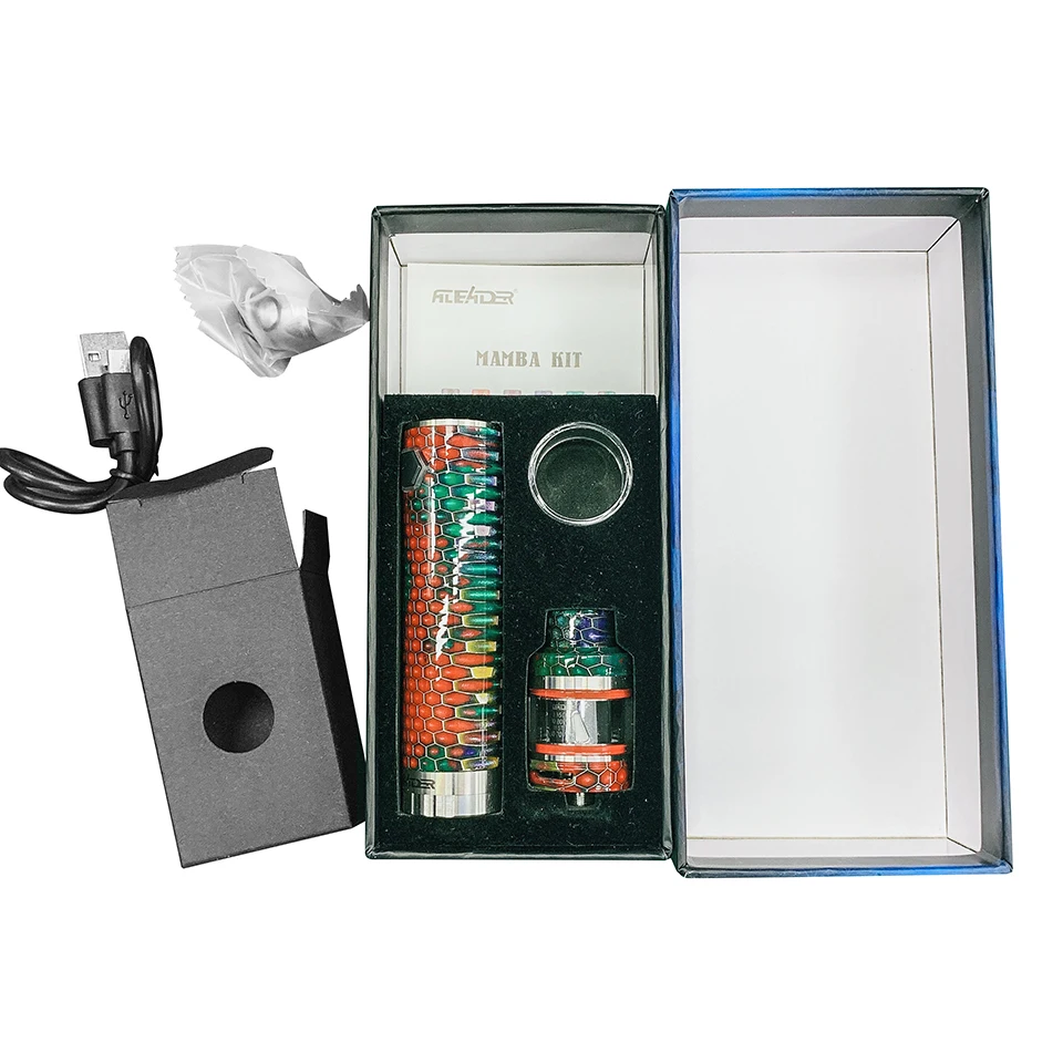 Электронные сигареты Aleader Mamba vape pod стартовый набор 2 мл емкость с 18650 батареей VS