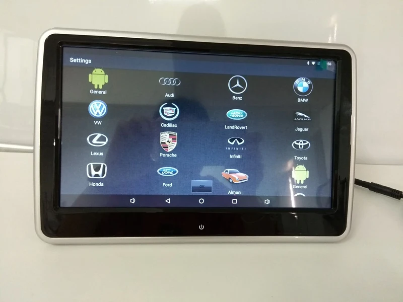 XST 10,1 дюймов Система Android 6.0.1 с wifi ips сенсорный экран автомобильный подголовник монитор MP5 плеер с USB/SD/Bluetooth/динамик