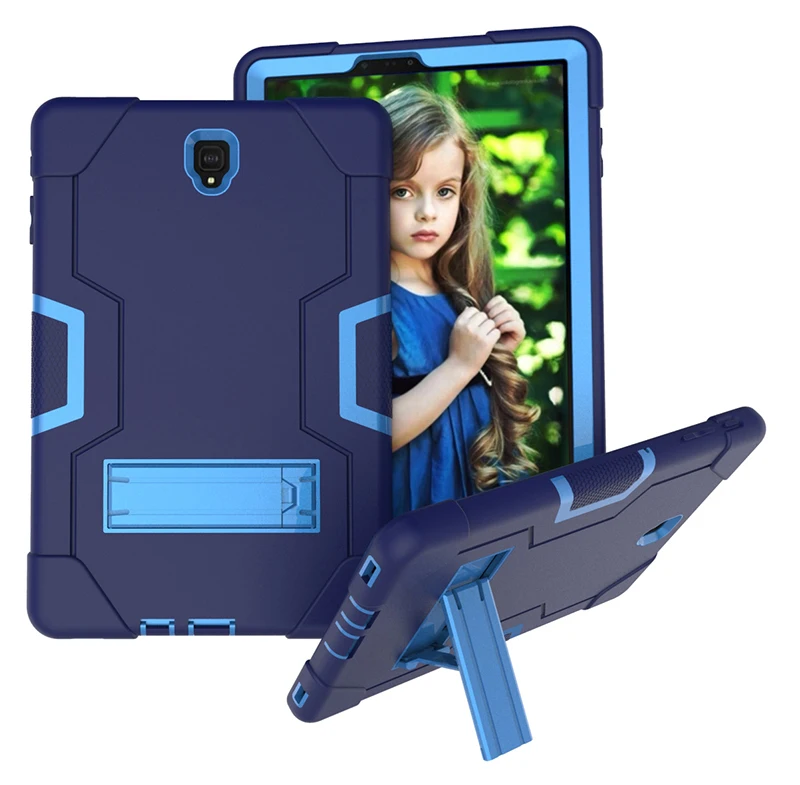 3 в 1 ударопрочный гибридный чехол силиконовый+ PC задняя крышка для Samsung Galaxy Tab S4 10,5 T830 T835 T837 планшет+ стилус