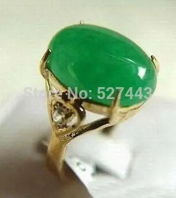 Atacado wan + +&gt esmeralda verde Jade tamanho do anel: 7.8.9 #5 24 | Украшения и аксессуары