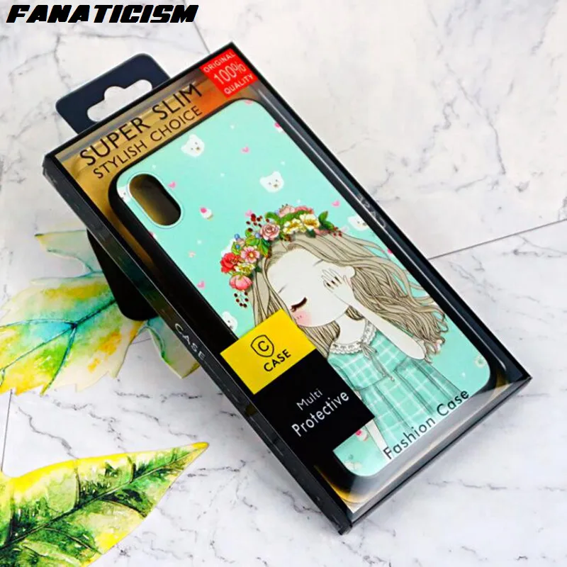 200 шт. ПВХ упаковка коробки для iPhone 11 Pro XR XS Max 6 7 8 Samusng S20 S10 S9 S8 Plus чехол телефона