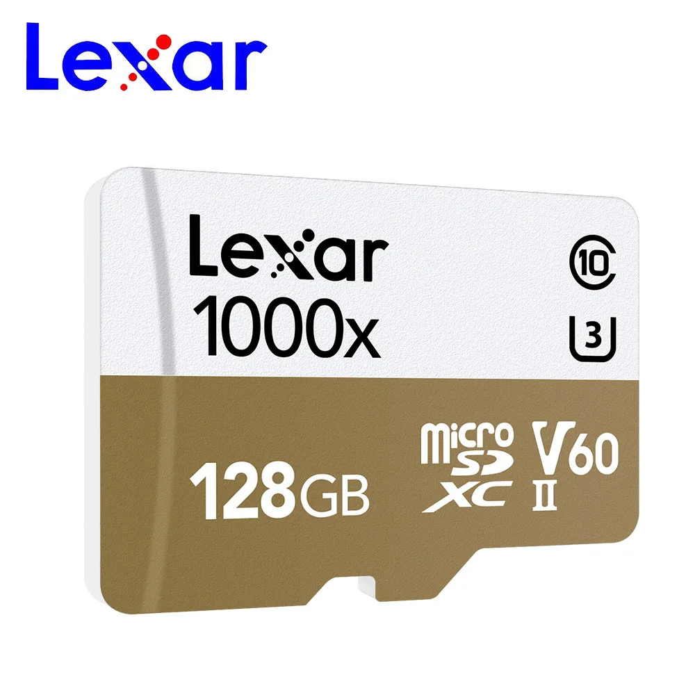 Оригинальная Lexar карта памяти Micro SD 128 ГБ 16 32 UHS-II U3 SDHC SDXC 64 максимальная скорость 150