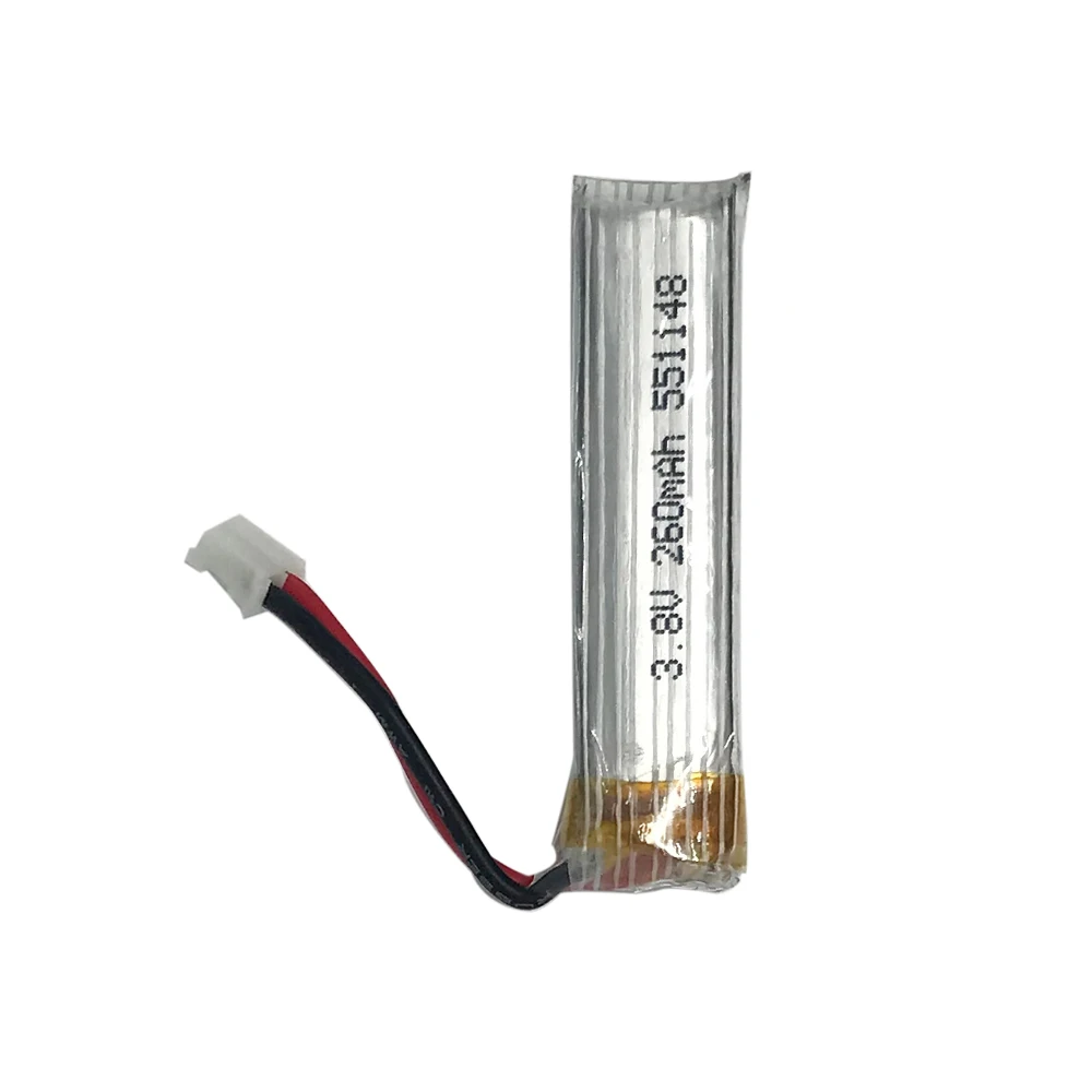 5 шт./лот 3 8 В 260 мАч 45C/90C 1S Lipo батарея для US65 UK65 QX65 UR65 Mobula7 Drone RC Quadcopter PH2.0 Plug V|Детали и