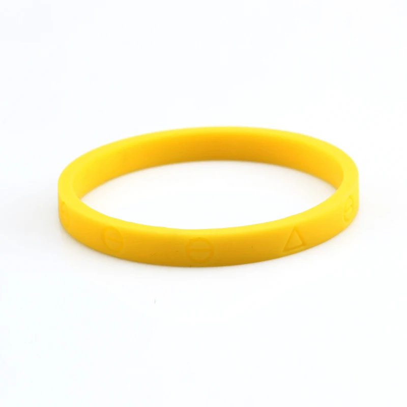 170mm-Yellow Бренд tide, браслет Unluxury Love is not a luxury love, ювелирные изделия, силиконовый браслет,, браслеты - Окраска металла: 170mm-Yellow
