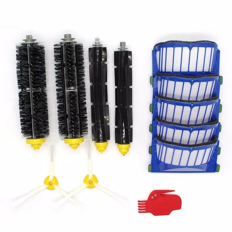 Сменные детали для робота пылесоса iRobot Roomba 500 600|beater brush|side brushvacuum parts |