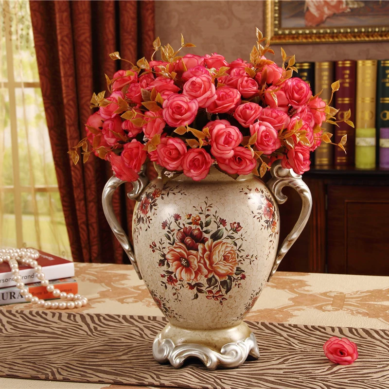 Новинка украшение для гостиной керамическая ваза простая европейская домашнего