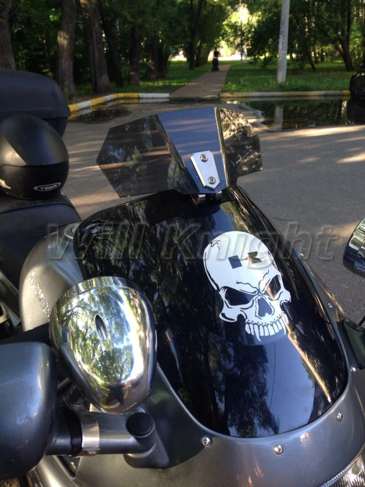 Универсальные прозрачные/дымчатые наружные ветровые дефлекторы ветрового