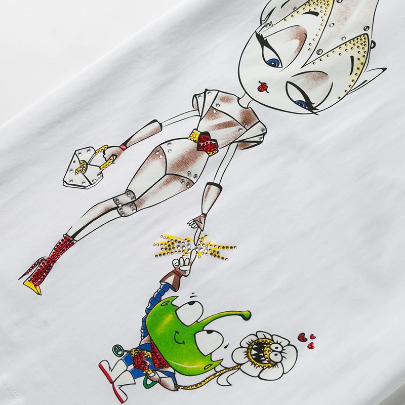 Новинка 2017 летняя футболка модный однотонный продукт приталенная женская модель