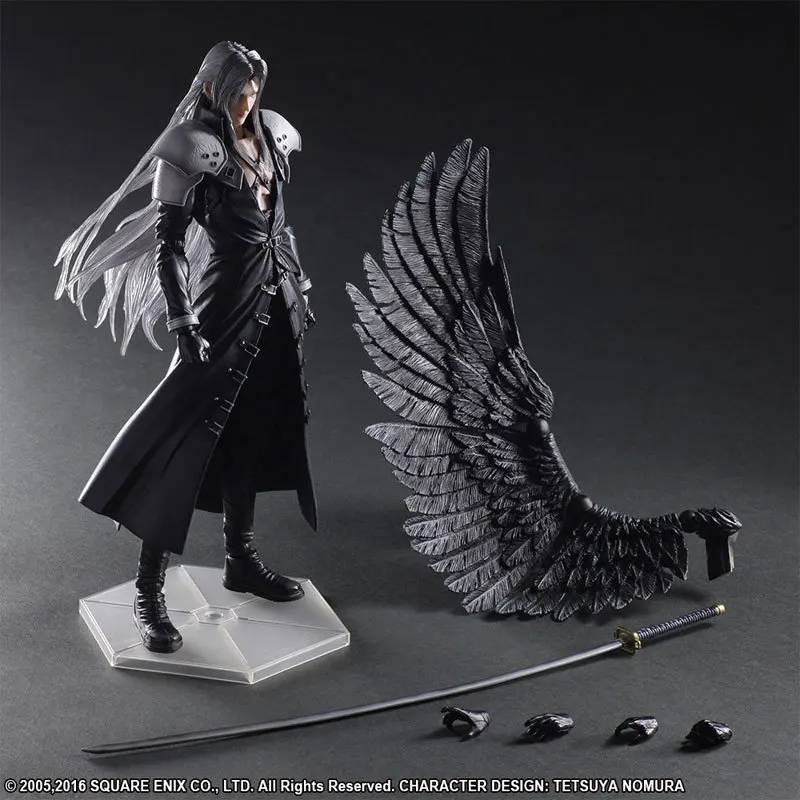 Игра Final Fantasy Play Arts Kai Advent дети Sephiroth ПВХ фигурка игрушка 27 см фильм игра аниме VII