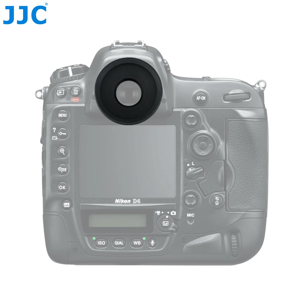 JJC круглый наглазник силиконовые видоискатель для Nikon D5/D500/D810A/D810/DF/D4S/D800E /D4/D800/D2 серии/D3 серии окуляра