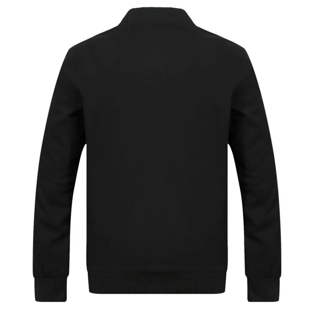 Мужская куртка тонкая Повседневная Верхняя одежда весна осень 2018 M 4XL длинный