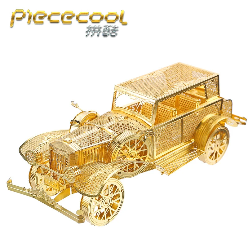 

3D DIY Metal Puzzle Model Classic Cars Laser Cutting Jigsaw Best Gifts For Lover Friends Children Collection Educational Toys