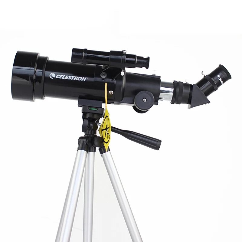 Телескоп CELESTRON PowerSeeker 70/400 мм, космическая астрономия, для начинающих, для путешествий, оптический штатив, Зрительная труба, телескопическая