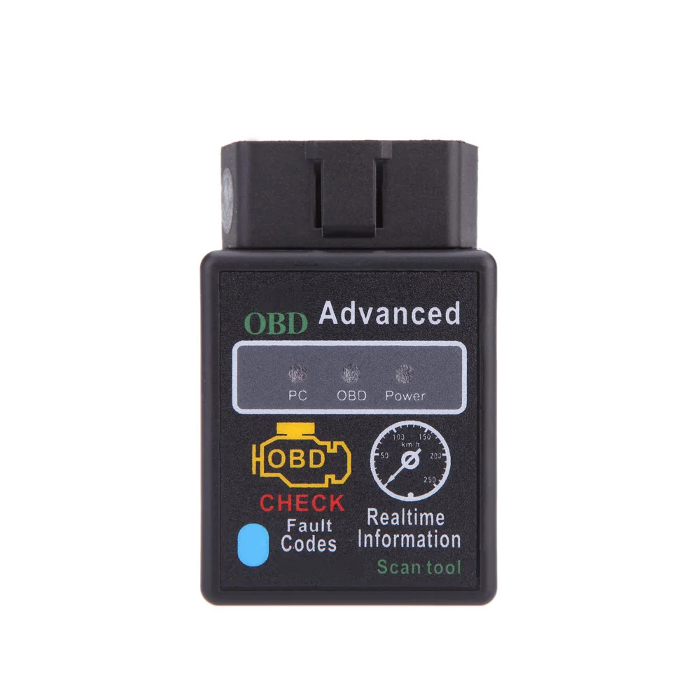 1654 Автомобильный детектор ELM327 Mini V2.1 OBD2 кодовый сканер Bluetooth Диагностика интерфейса-инструмент авто автомобиль умный сканирующий инструмент считыватель кодов - Цвет: 1654