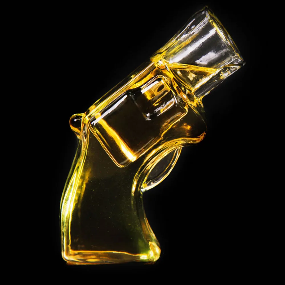 1 шт. Забавный 3D пистолет в форме водки бокала для виски пивная чашка бокал питья