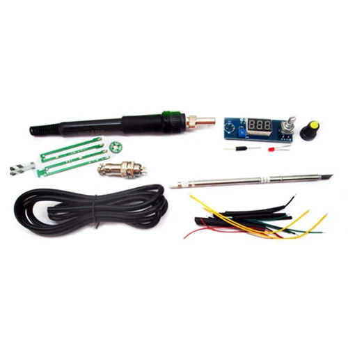 LIXF Цифровой паяльник станция контроллер температуры наборы для HAKKO T12 ручка |