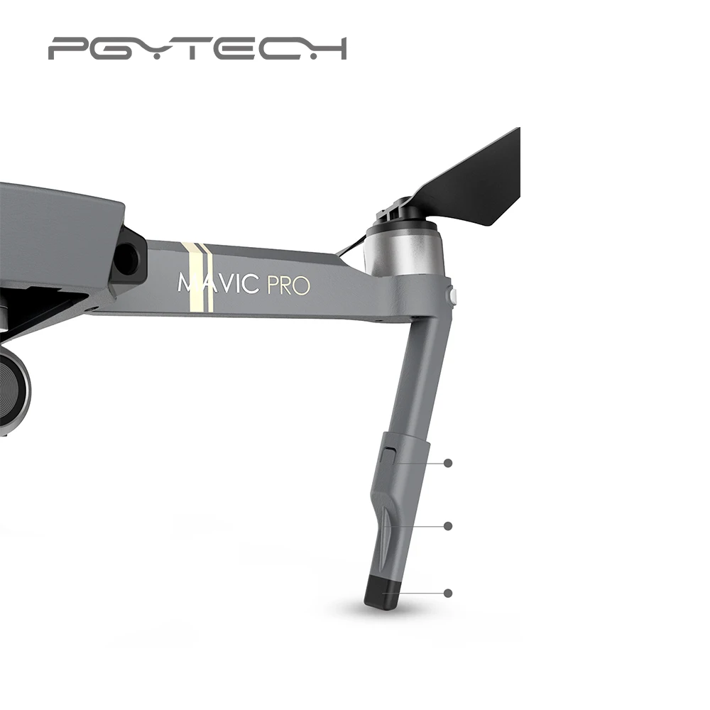 PGYTECH Mavic Pro Расширенный шасси ноги Поддержка протектор Расширение Замена для DJI |