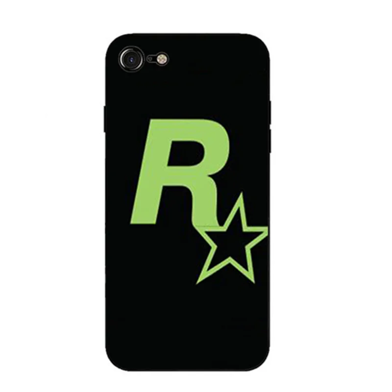 Rockstar gta 5 Grand Theft Авто жесткий и прозрачный чехол для телефона iphone 6 6s 7 8 plus X10 5S 4 4S s |