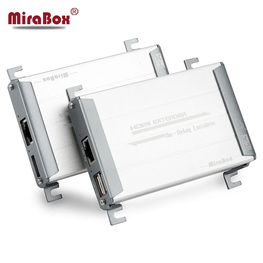 HSV560 MiraBox HDMI KVM USB удлинитель 80 м точка с видео без потерь и задержки по UTP Cat5/5e/Cat6 Rj45