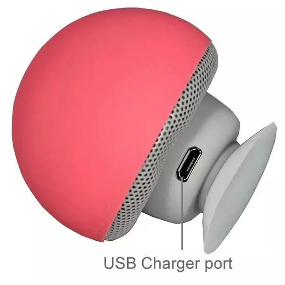 Bluetooth Mushroom Shape Loudspeaker Super Bass Stereo Subwoofer Music Player For iPhone Mobile Phone Mini Speaker | Электроника