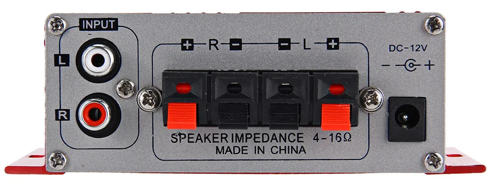 12 В Hi-Fi автомобильный усилитель сабвуфер музыкальный плеер алюминиевый