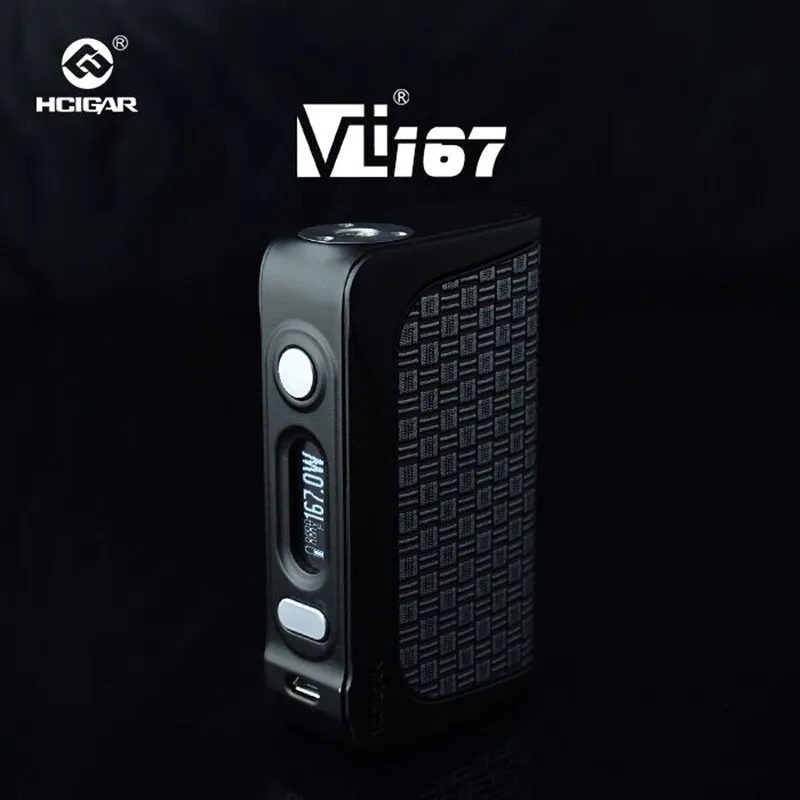 Оригинальный HCigar VT167 TC коробка мод электронная сигарета 167 Вт Vape с большим OLED