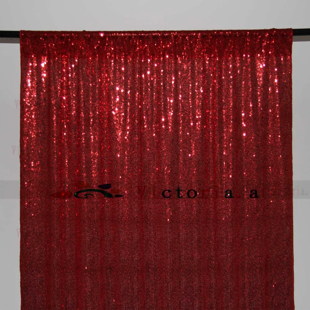 120x180 см/4x6FT красный блесток ткань фон свадьба фото стенд фоны для
