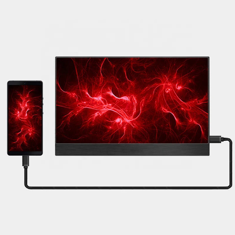 15 6 дюймов 1080P монитор телефон зеркалирование Портативный ЖК-монитор HDR ультра
