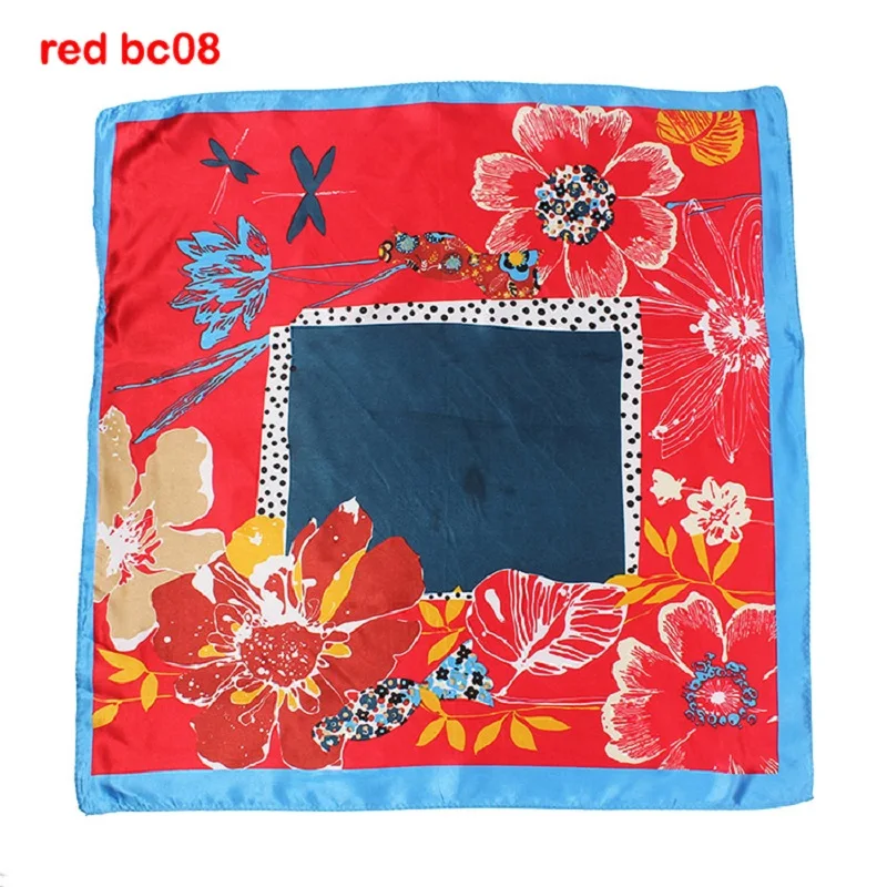 

Bandana Women Small Square Silk Scarf Foulard Silk Scaf Fashion Hot Sale designer scarfs 60cm BBC08