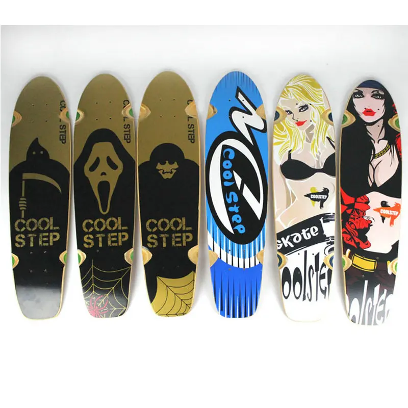 Бесплатная доставка 26 дюймов доска скейтборда канадская Кленовая для рыбной