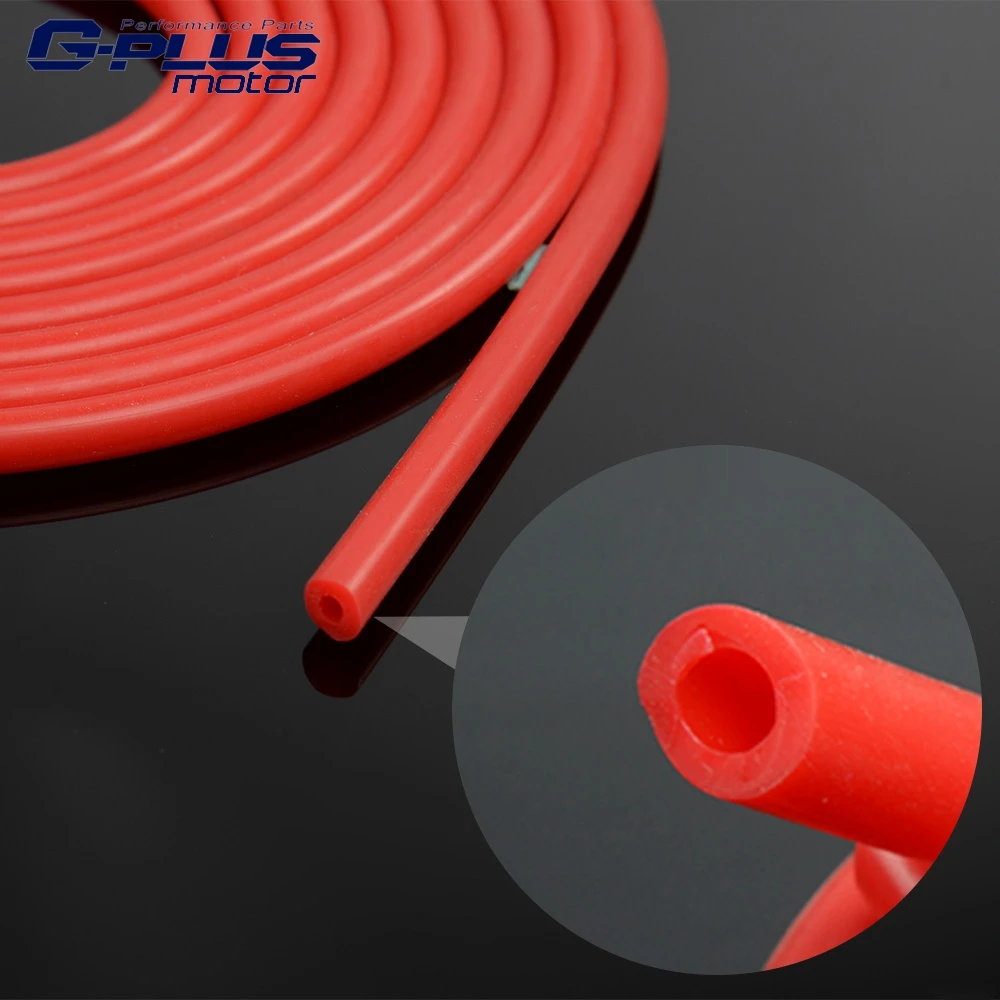 Бесплатная доставка 3 мм 5 м Силиконовые Ламповый шланг силиконовый 16.4FT |