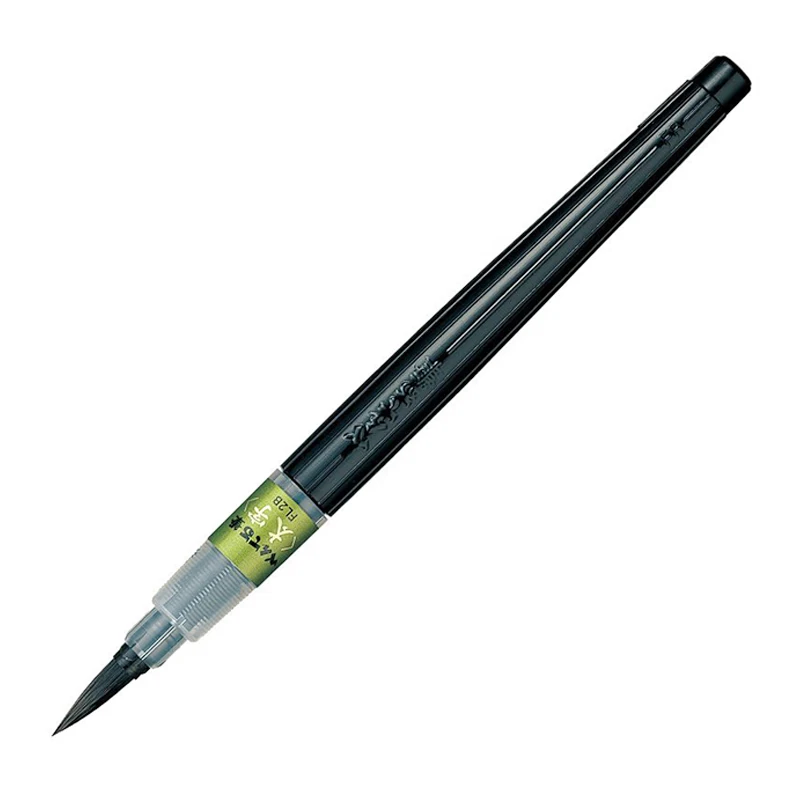 Ручка кисть Pentel Fude портативная каллиграфическая ручка маркер для манги надпись
