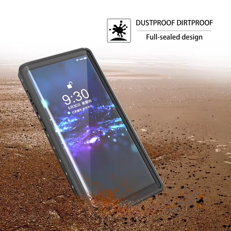 IP68 360 Водонепроницаемый чехол для iPhone 6 6P 7 7P 8 8P X Xs XR Xs Max samsung Galaxy S10 5G Plus Note 10 huawei P30 Pro mate 20 Pro