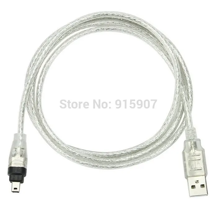 Zihan IEEE 1394 Firewire 4-контактный переходник iLink с внешней резьбой на USB-шнур 100 см |