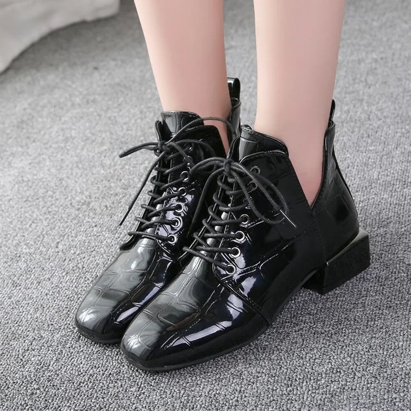 2018 женская обувь Новинка Ботинки Челси Martin Женские классические ботильоны в