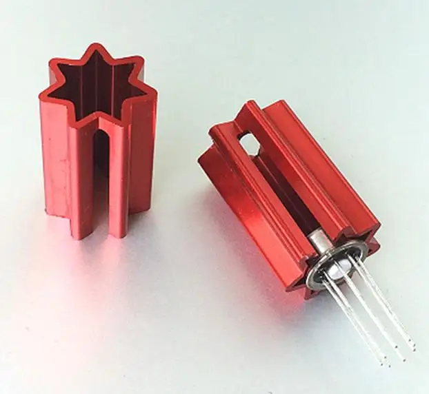 Пара 8 мм Золотая уплотнительная трубка триодный радиатор Золотое уплотнение op amp