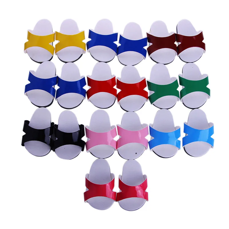 Кукольная обувь Тапочки различных цветов для 18 дюймовых американских кукол и