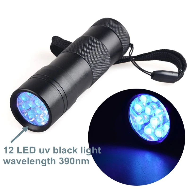 TMWT 100 68 51 41 21 9 UV LED черный свет 395nm 380nm ультрафиолетовый фонарик скорпион Мочи Детектор факел лампа