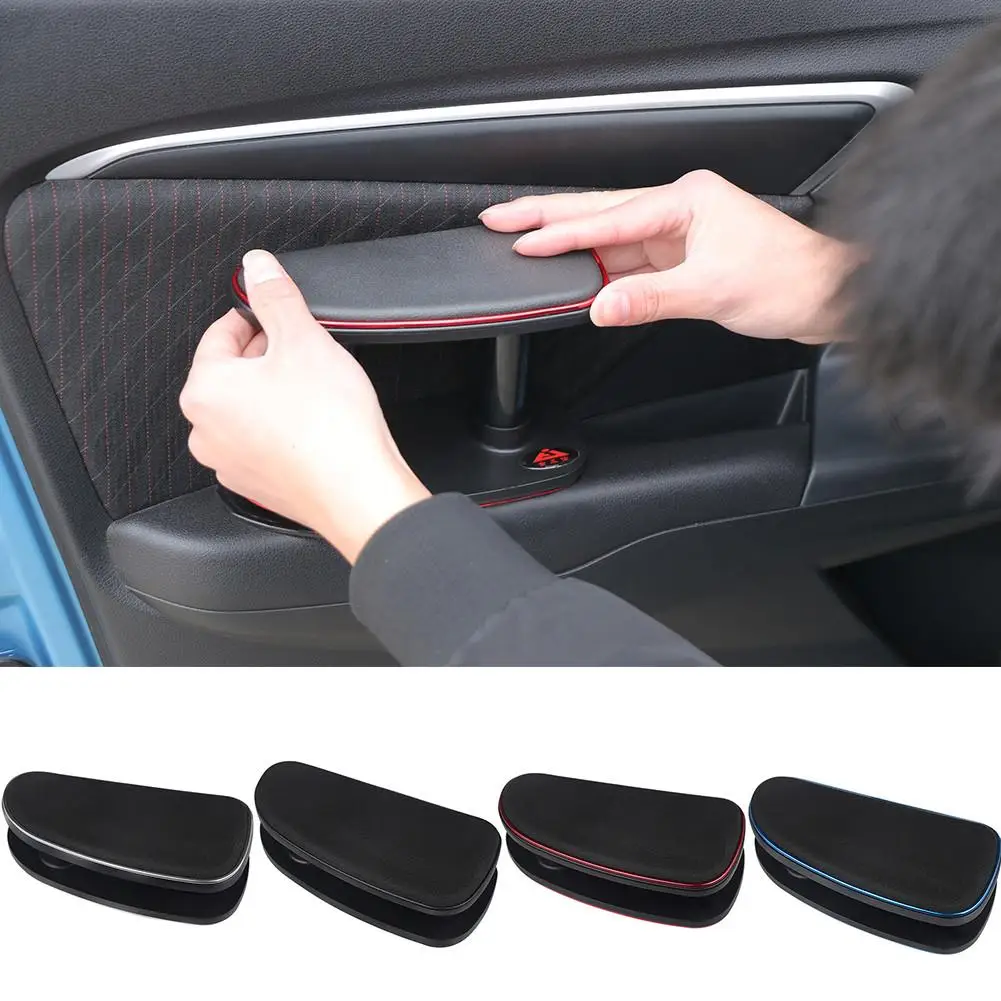 Car Armrest Handrail Support Universal Pad Central Armrest Box Elbow Support Car Interior ABS Mat
