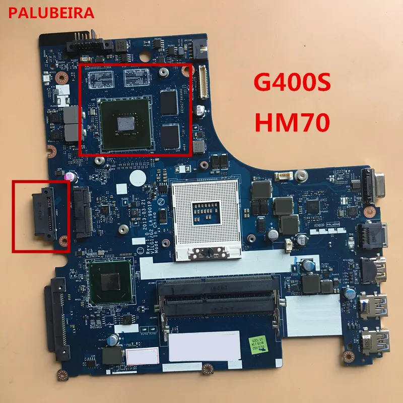 PALUBEIRA Бесплатная доставка Для LA 9901P lenovo G400S Материнская плата ноутбука HM70