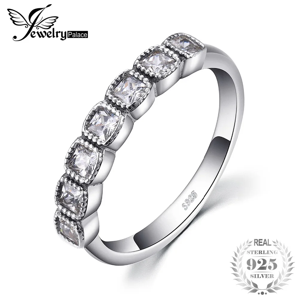 Jewelrypalace стерлингового серебра 925 бриллиантовой огранки принцесса кольцо для Для