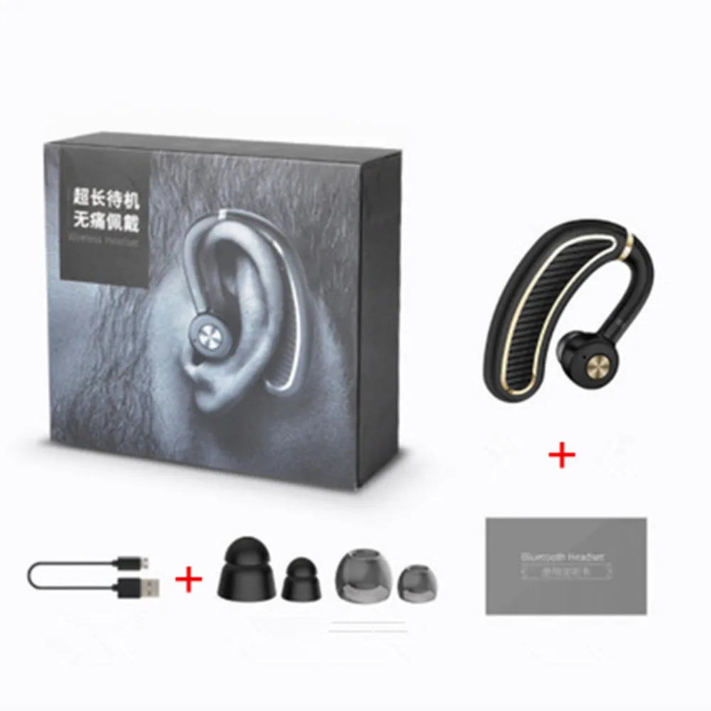 K21 Bluetooth 4 1 Беспроводной наушников Бизнес прокатиться гарнитура HD микрофоном
