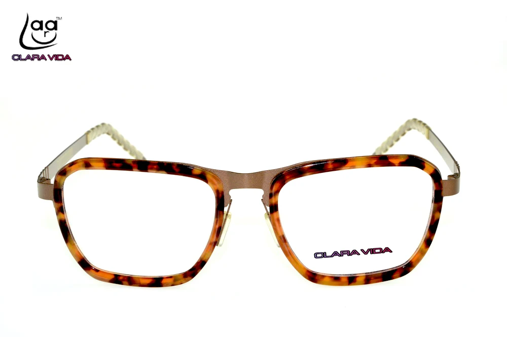 2019 продвижение Gafas Clara Vida Новые дизайнерские Нержавеющая сталь и леопардовым