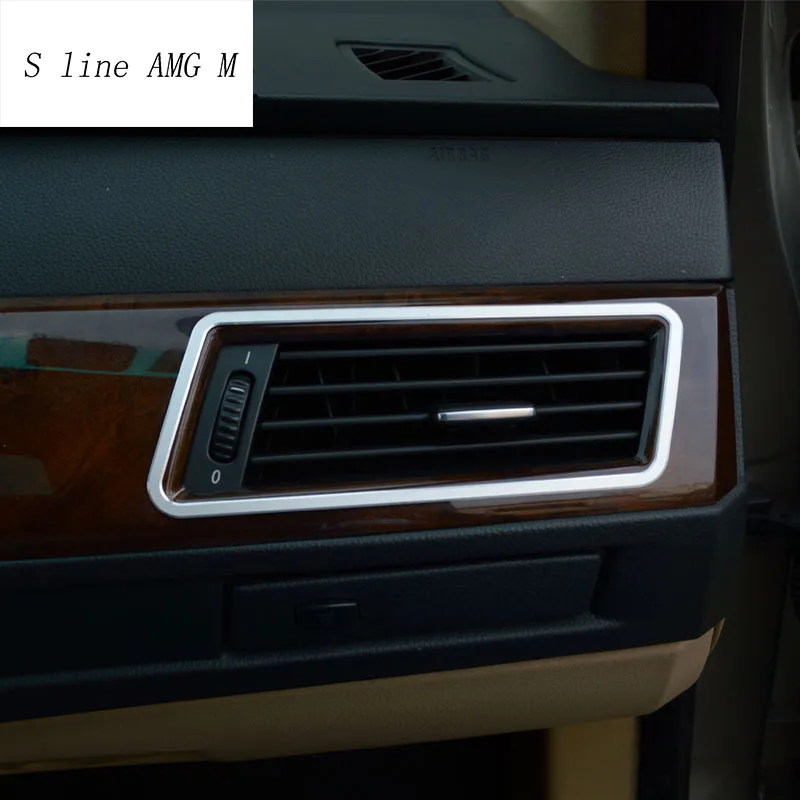 Для bmw e60 5 серия Автомобильный интерьер кондиционер декоративная рамка