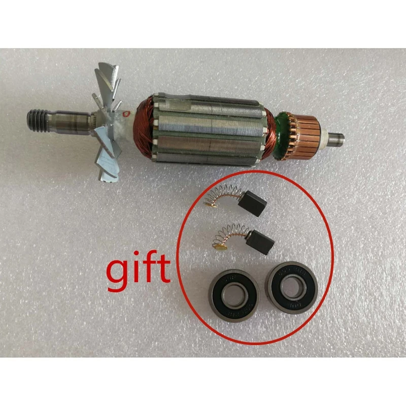 AC220 240V Якорный двигатель для замены двигателя MAKITA MT190 1923B N1923B 1902 1901 511938 9 511939 7